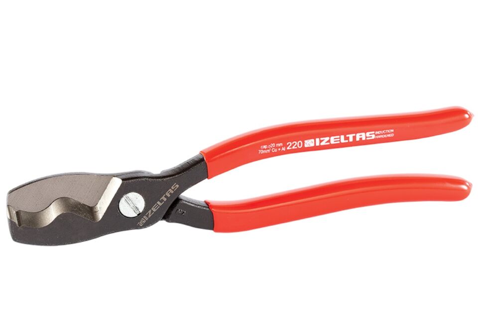 İzeltaş Çift Ağızlı Kablo Kesici 3720 16 0220