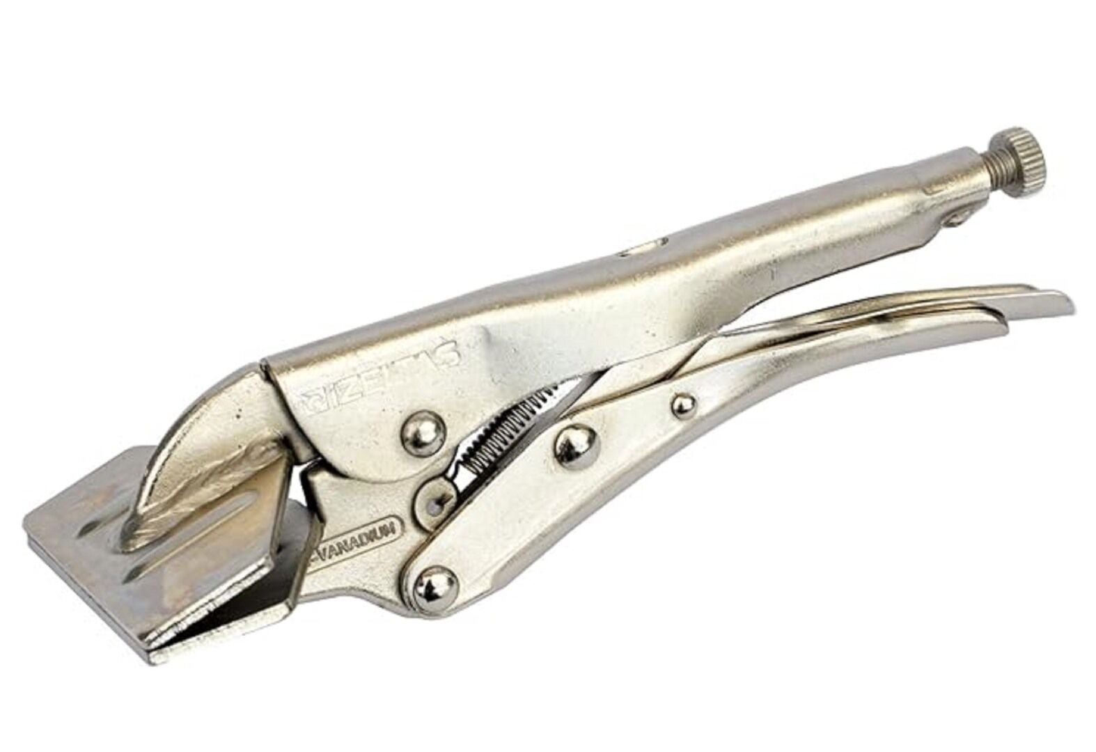 İzeltaş Kaynakçı Ayarlı Pense Düz Ağız Krom ‎2512 11 0200