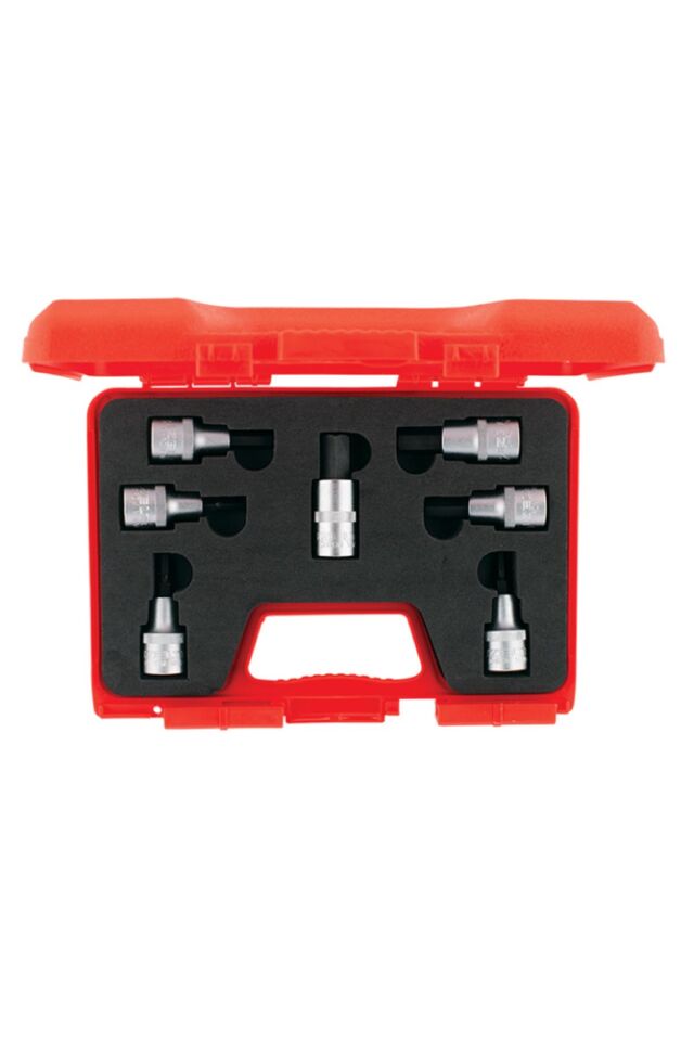 İzeltaş Lokmalı Allen Uç Takımı 1/2” 7 Parça 1113 00 1107