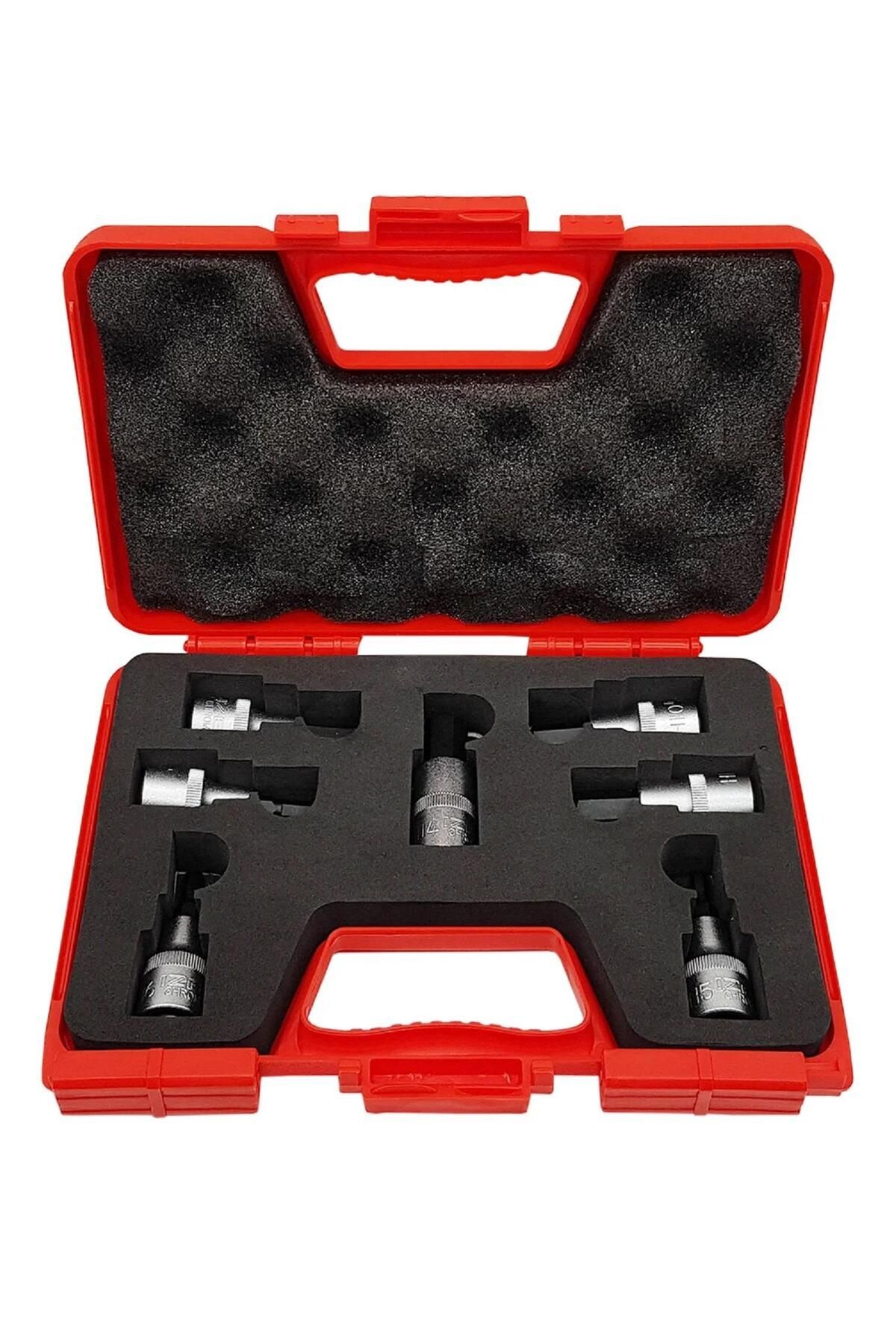 İzeltaş Lokmalı Allen Uç Takımı 1/2” 7 Parça 1113 00 1107