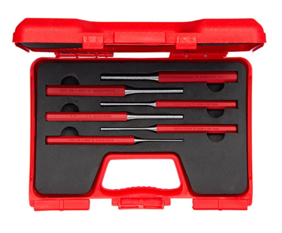 İzeltaş Düz Pim Zımba Takımı 6 parça 5550 00 1006