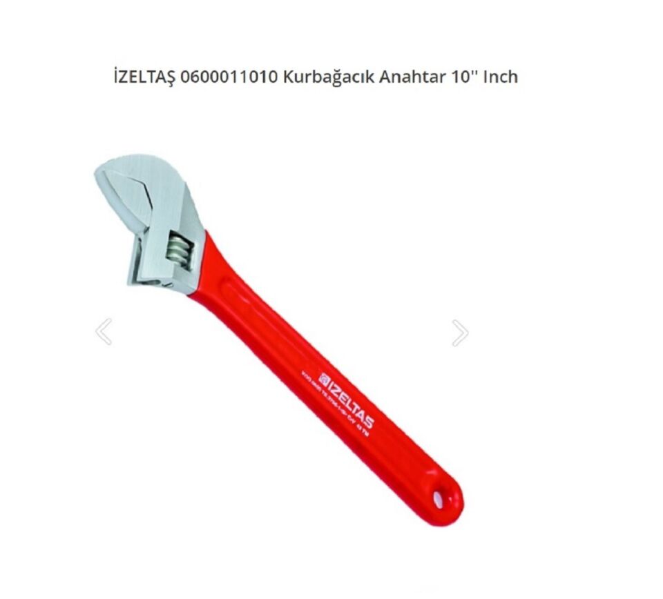 İzeltaş Kurbağacık Anahtar 0600 01 1010 10 Inch