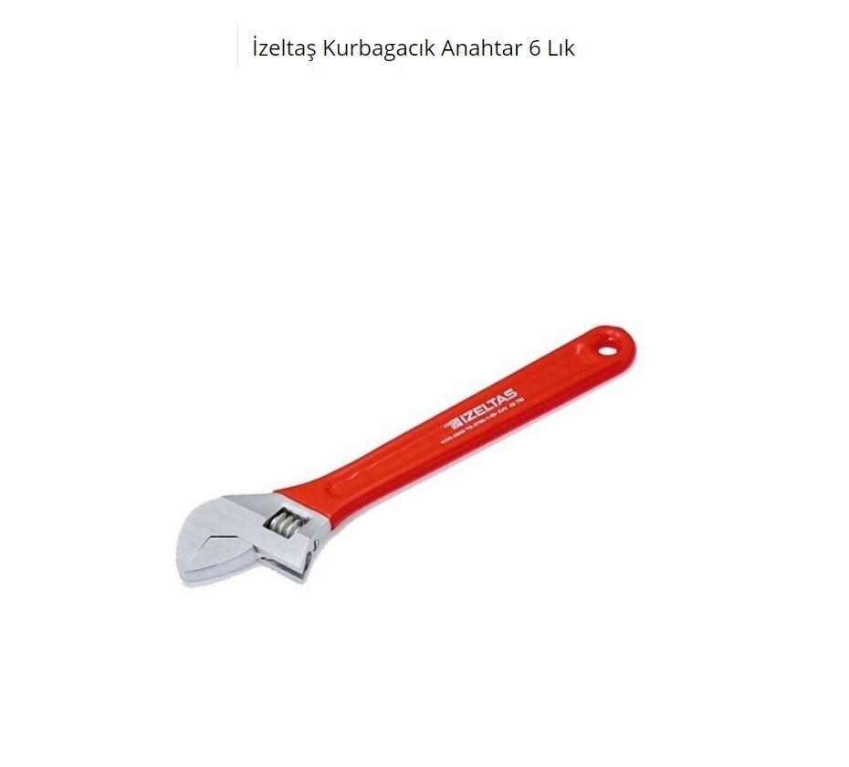 İzeltaş Kurbağacık Anahtar 0600 01 1006 6 Inch