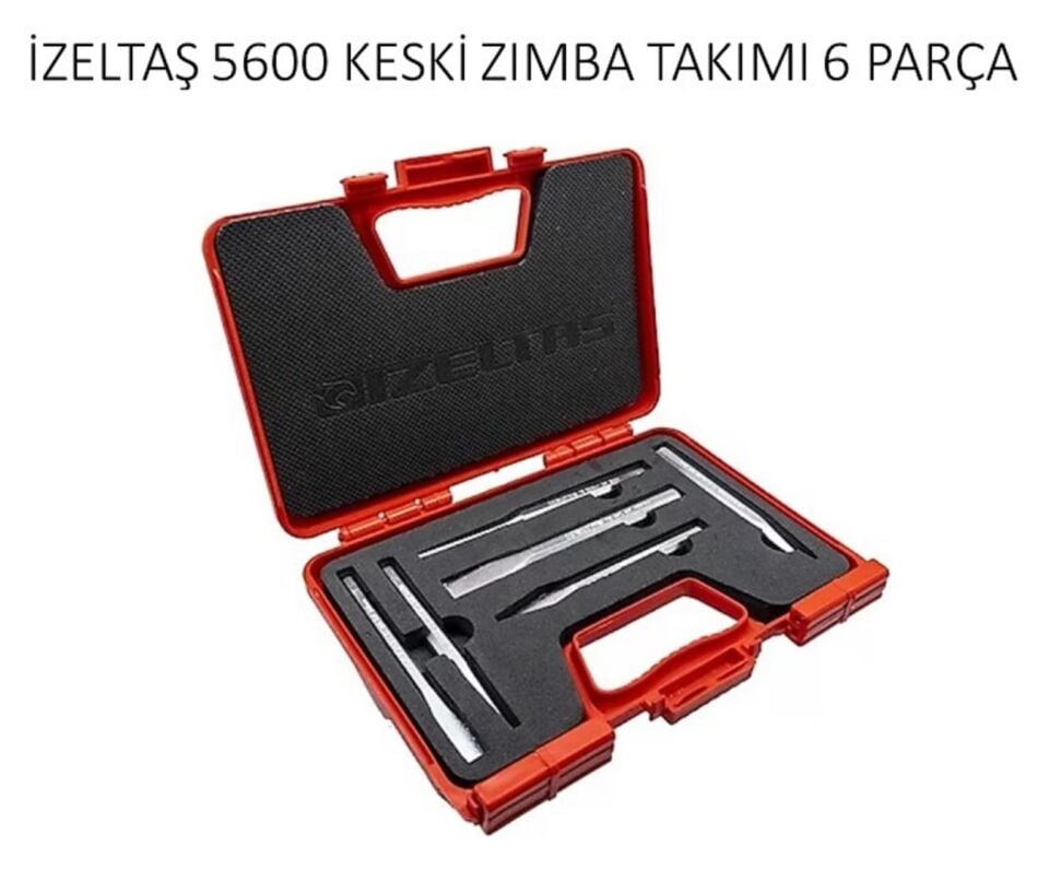 İzeltaş Keski Zımba Takımı 6 parça 5600 00 6106