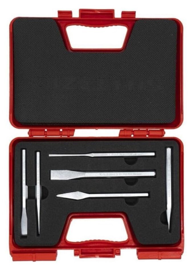 İzeltaş Keski Zımba Takımı 6 parça 5600 00 6106