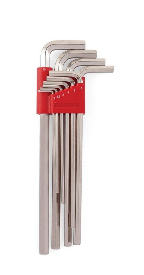 İzeltaş 4903 00 3110 Allen Anahtar Takımı Uzun Boy 10 parça