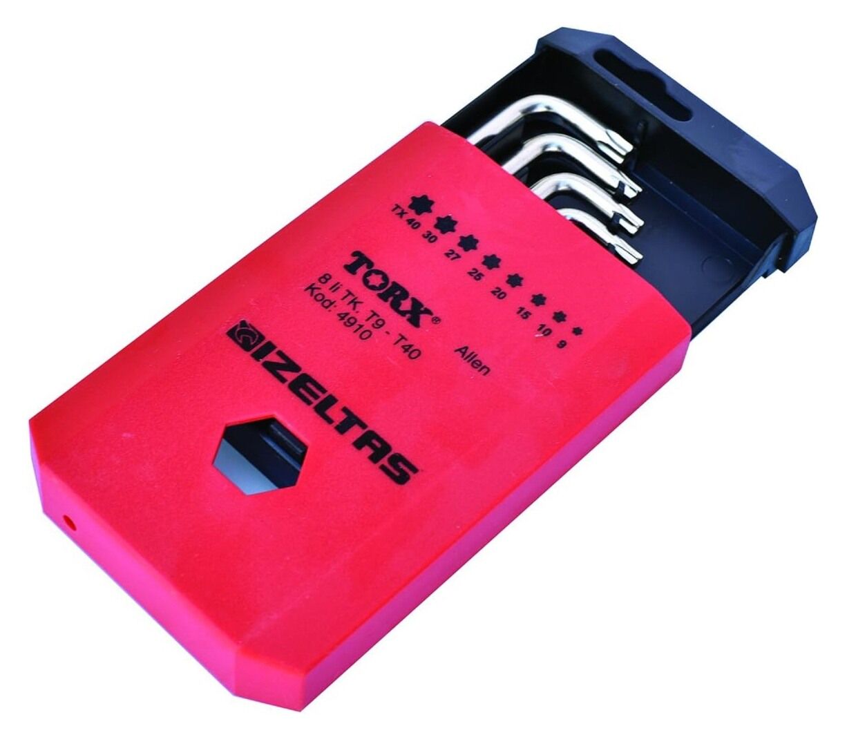 İzeltaş Torx Allen Anahtarlar 8 parça 4910 00 7108