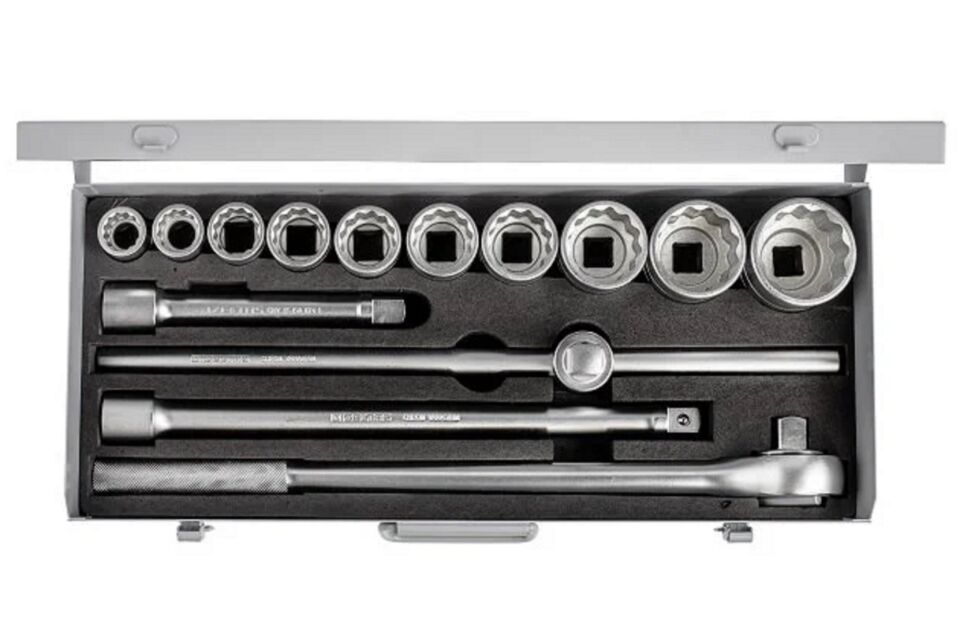 İzeltaş Altı Köşe Lokma Anahtar Takımı 3 4” 14 Parça 1119 00 6114