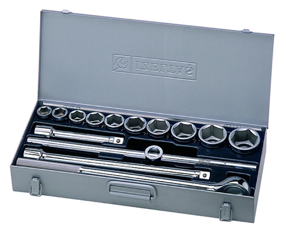 İzeltaş Altı Köşe Lokma Anahtar Takımı 3 4” 14 Parça 1119 00 6114