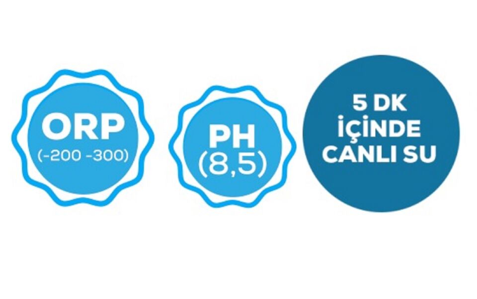 Ioncares Hidrojenli Taşınabilir Canlı Su Cihazı 200 300 PH 8,5 BG100