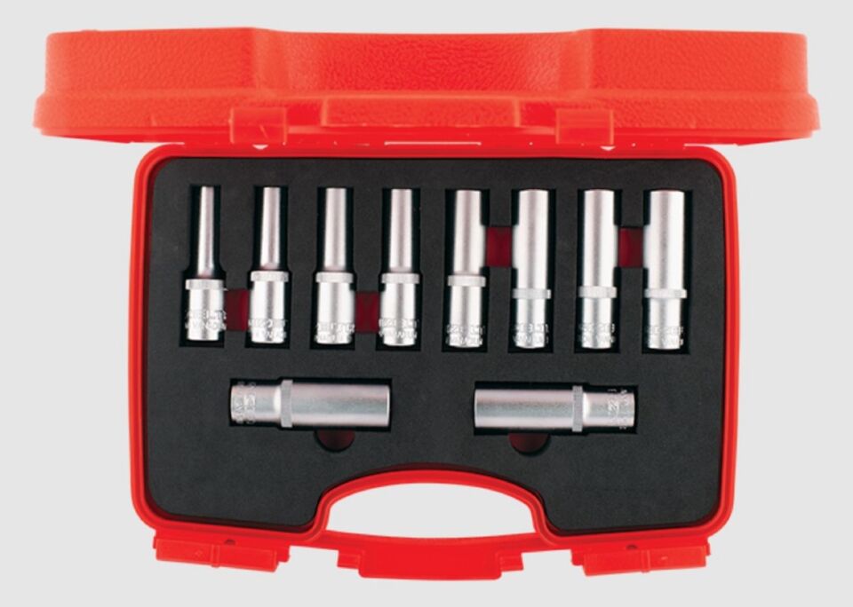 İzeltaş Altı Köşe Derin Lokma Anahtar Takımı 1/2” 10 parça 1108 00 6010