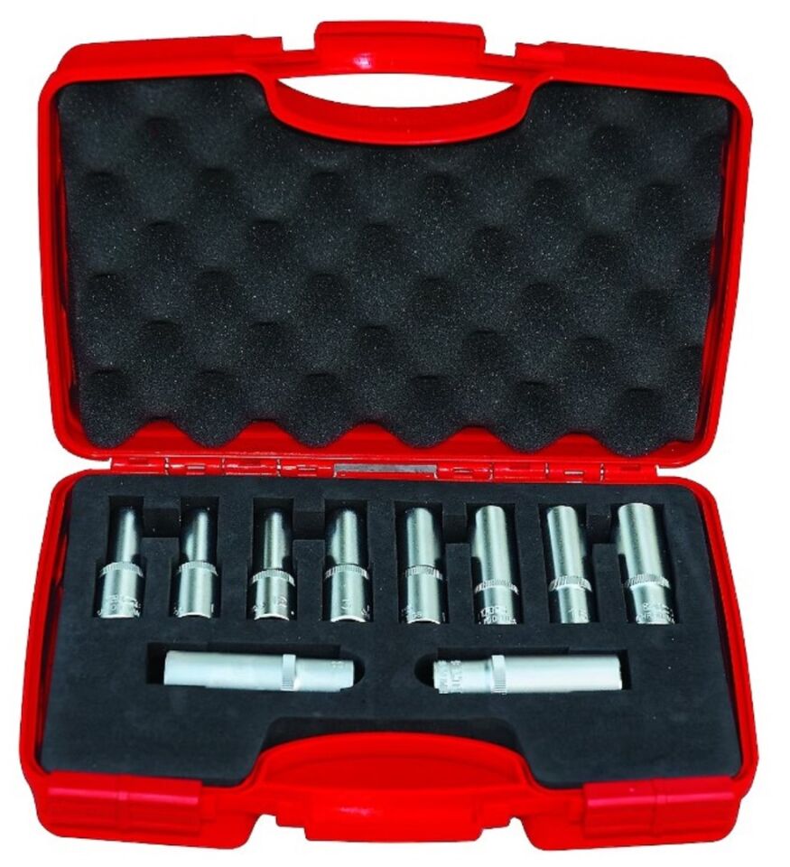 İzeltaş Altı Köşe Derin Lokma Anahtar Takımı 1/2” 10 parça 1108 00 6010