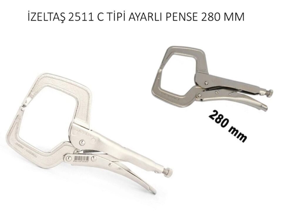 İzeltaş C Tipi Ayarlı Pense 2511 11 0280