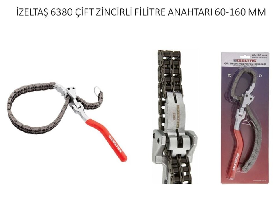 İzeltaş Çift Zincirli Yağ Filtresi Sökeceği 6380 26 6016