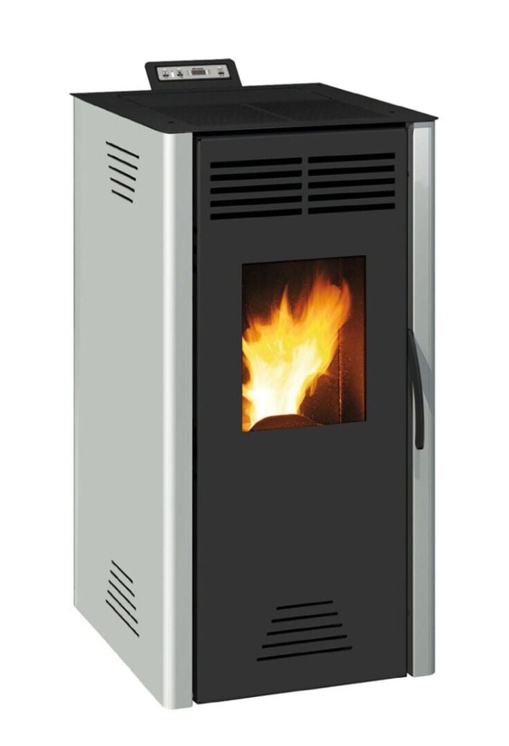 Invicta Adrano 7 Pelet Sobası Gri 9409 98