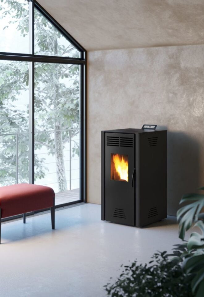 Invicta Adrano 7 Pelet Sobası Antrasit 9409 94