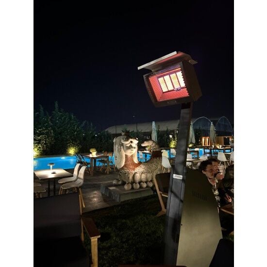 Patio Pelikan Soba Ayaklı Tüplü Isıtıcı