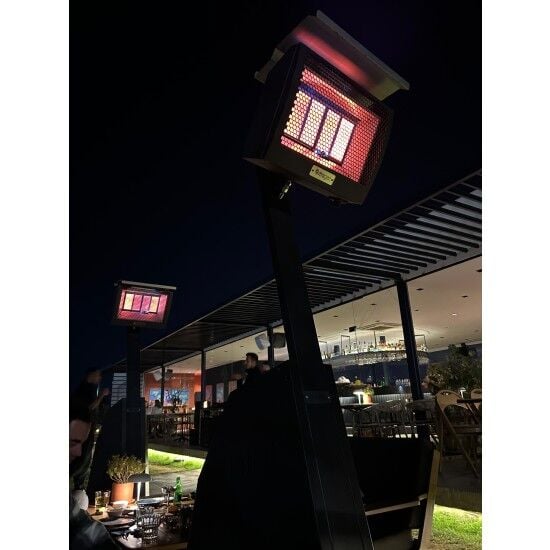 Patio Pelikan Soba Ayaklı Tüplü Isıtıcı