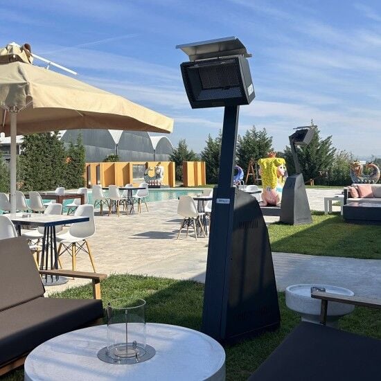 Patio Pelikan Soba Ayaklı Tüplü Isıtıcı