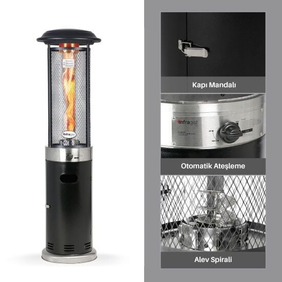 İnfragaz Fener Soba Tüplü Dış Mekan Isıtıcı