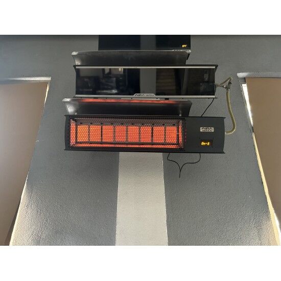 Mrc 12s Seramik Radyant Isıtıcı, Doğalgazlı, 12kw, 3 Kademeli