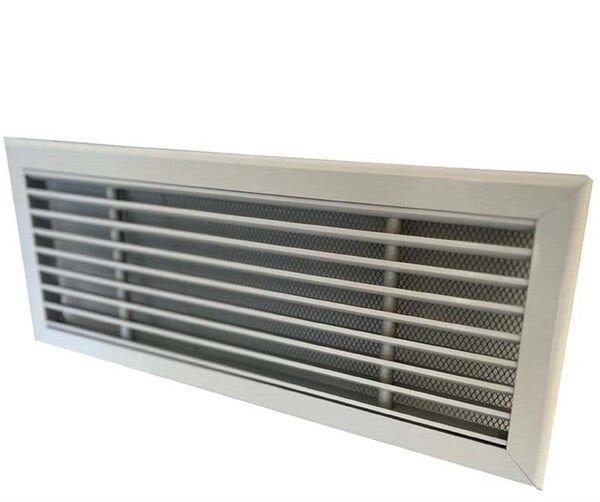 Miss Worble Lineer Şömine Menfezi Beyaz 40 x 15 cm