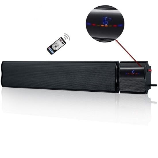 MİRA INFRA NANO 2400 IŞIKSIZ ELEKTRİKLİ RADYANT ISITICI 2400W