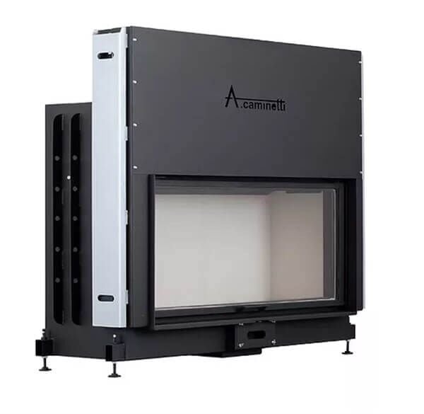 A Caminetti Asansörlü Şömine Haznesi Flat 120 x 50 cm