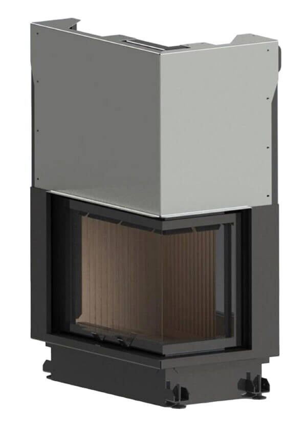 A Caminetti Asansörlü Şömine Haznesi Quattro 90 Eco Sağ Açık