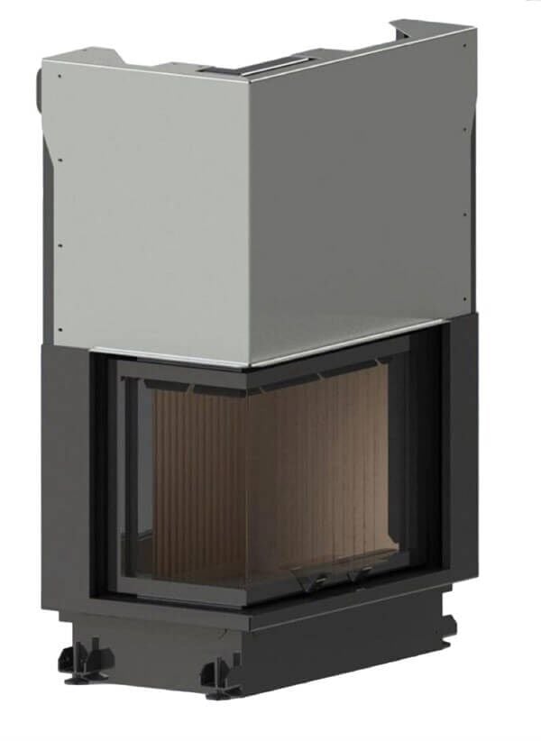 A Caminetti Asansörlü Şömine Haznesi Quattro 90 Eco Sol Açık