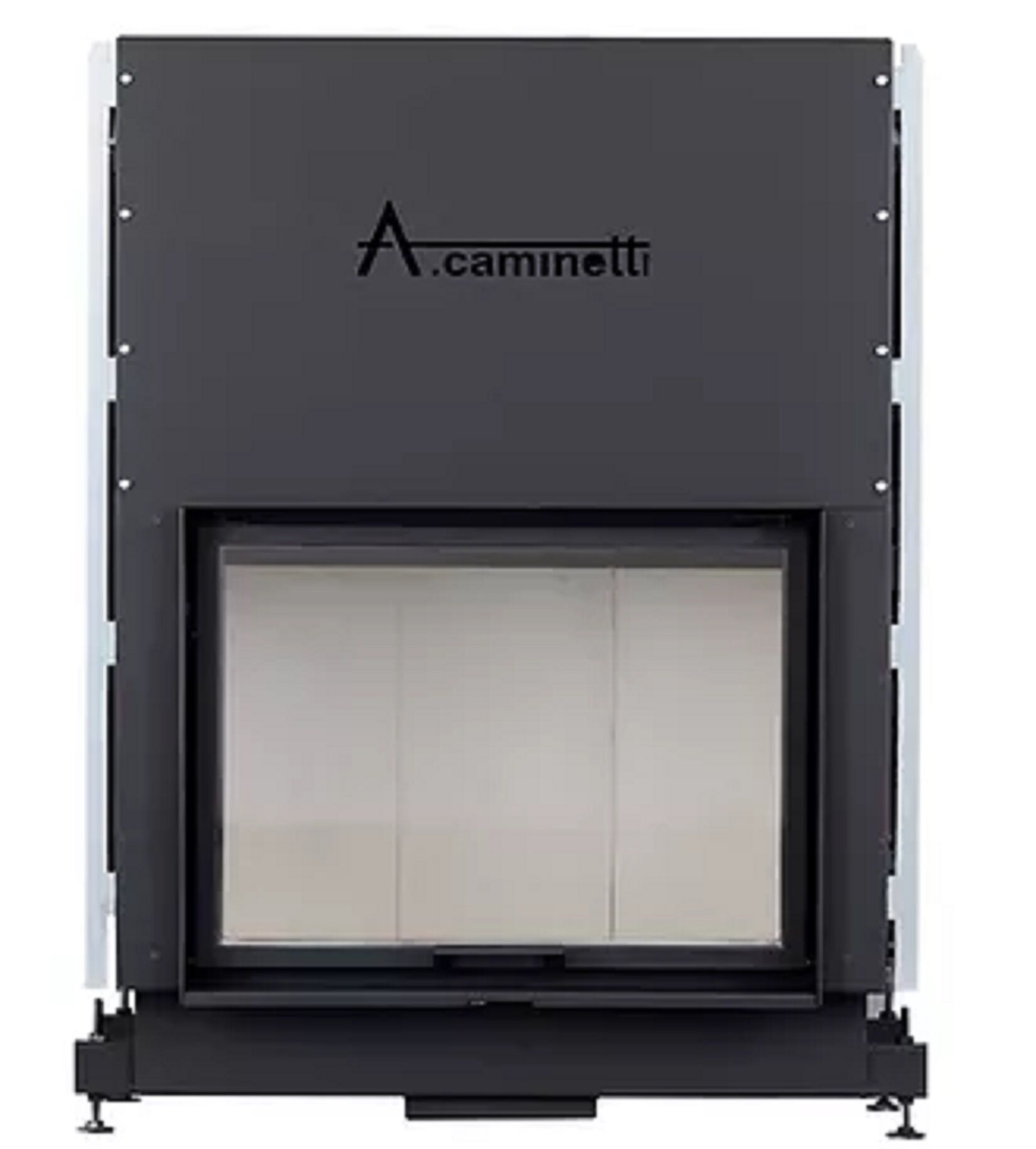 A.Caminetti Asansörlü Çelik Şömine Haznesi Flat 75 x 50 cm