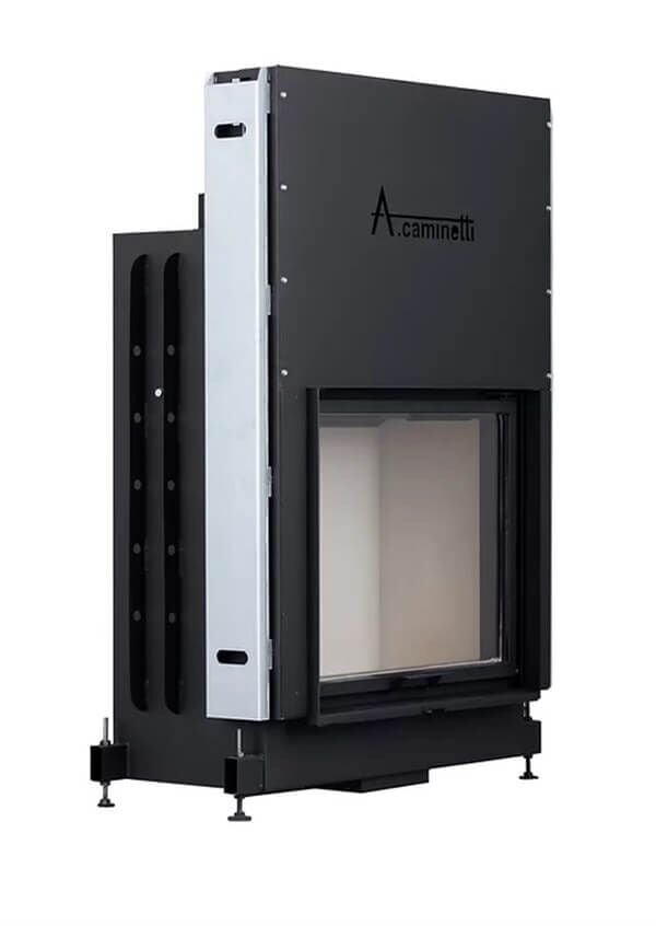 A Caminetti Asansörlü Şömine Haznesi Flat 75 x 60 cm