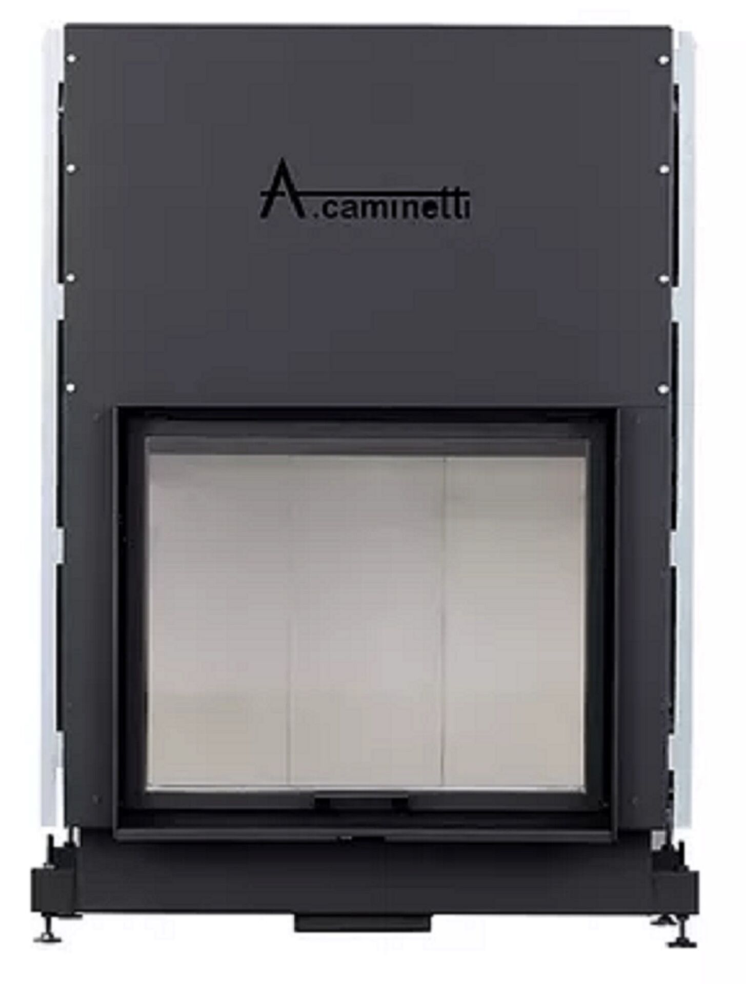 A.Caminetti Asansörlü Çelik Şömine Haznesi Flat 90 x 50 cm