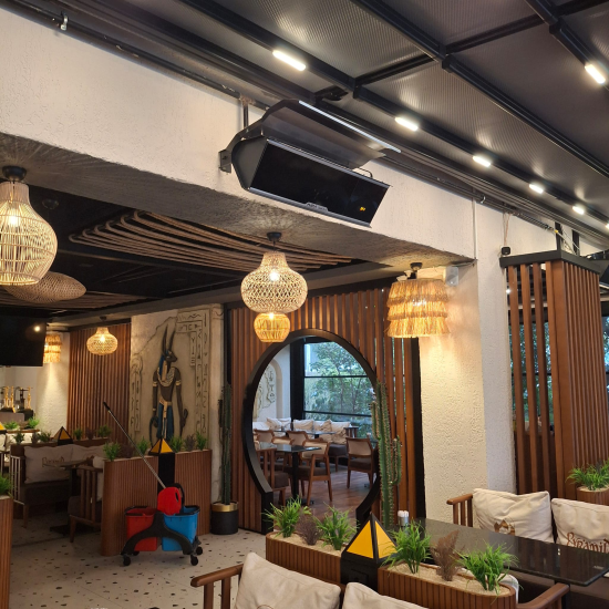 MRC 12S LCD CAMLI SERAMİK RADYANT ISITICI 12kW