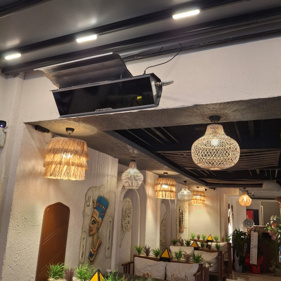 MRC 12S LCD CAMLI SERAMİK RADYANT ISITICI 12kW