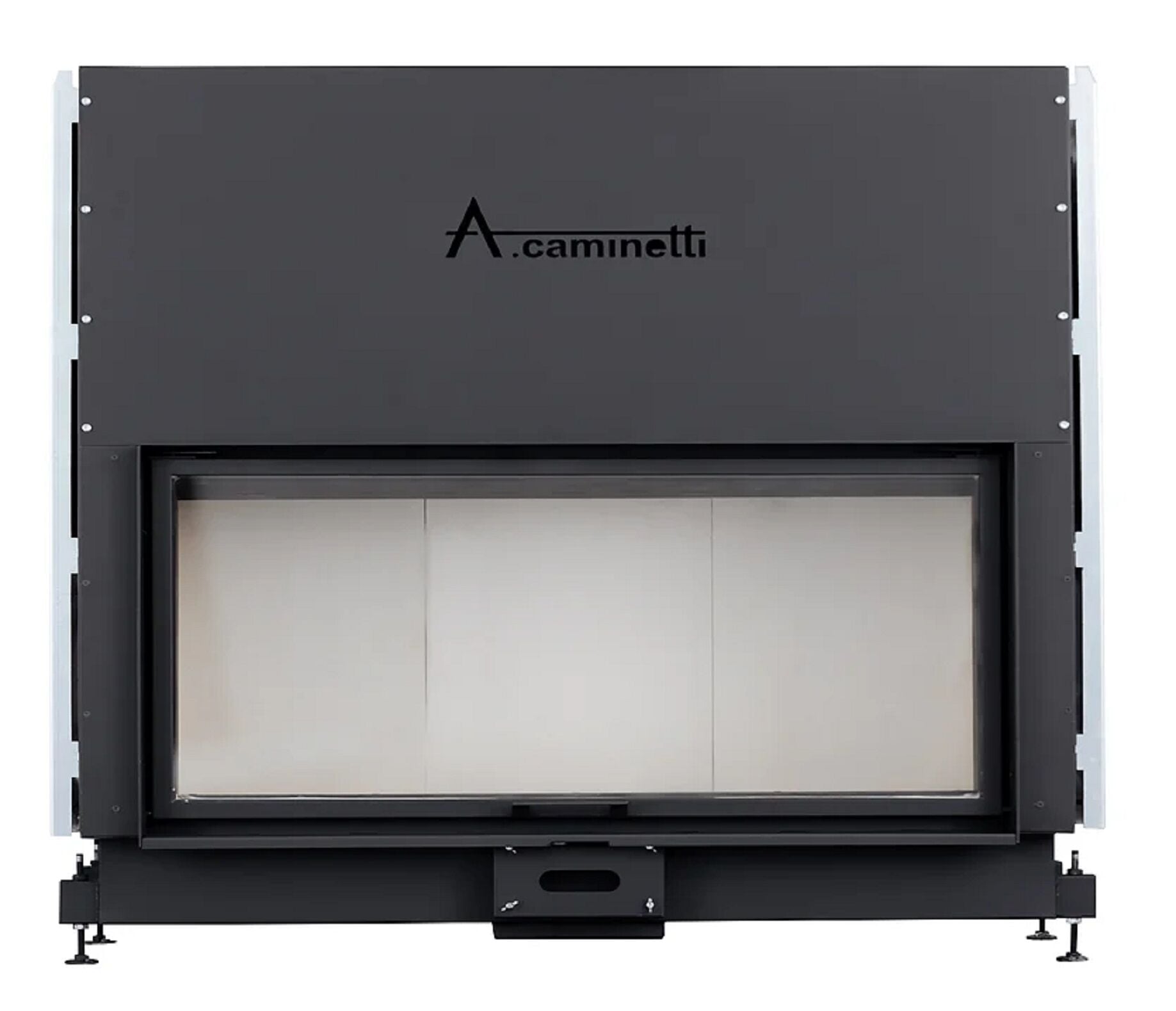 A.Caminetti Asansörlü Çelik Şömine Haznesi Flat 150 x 50 cm