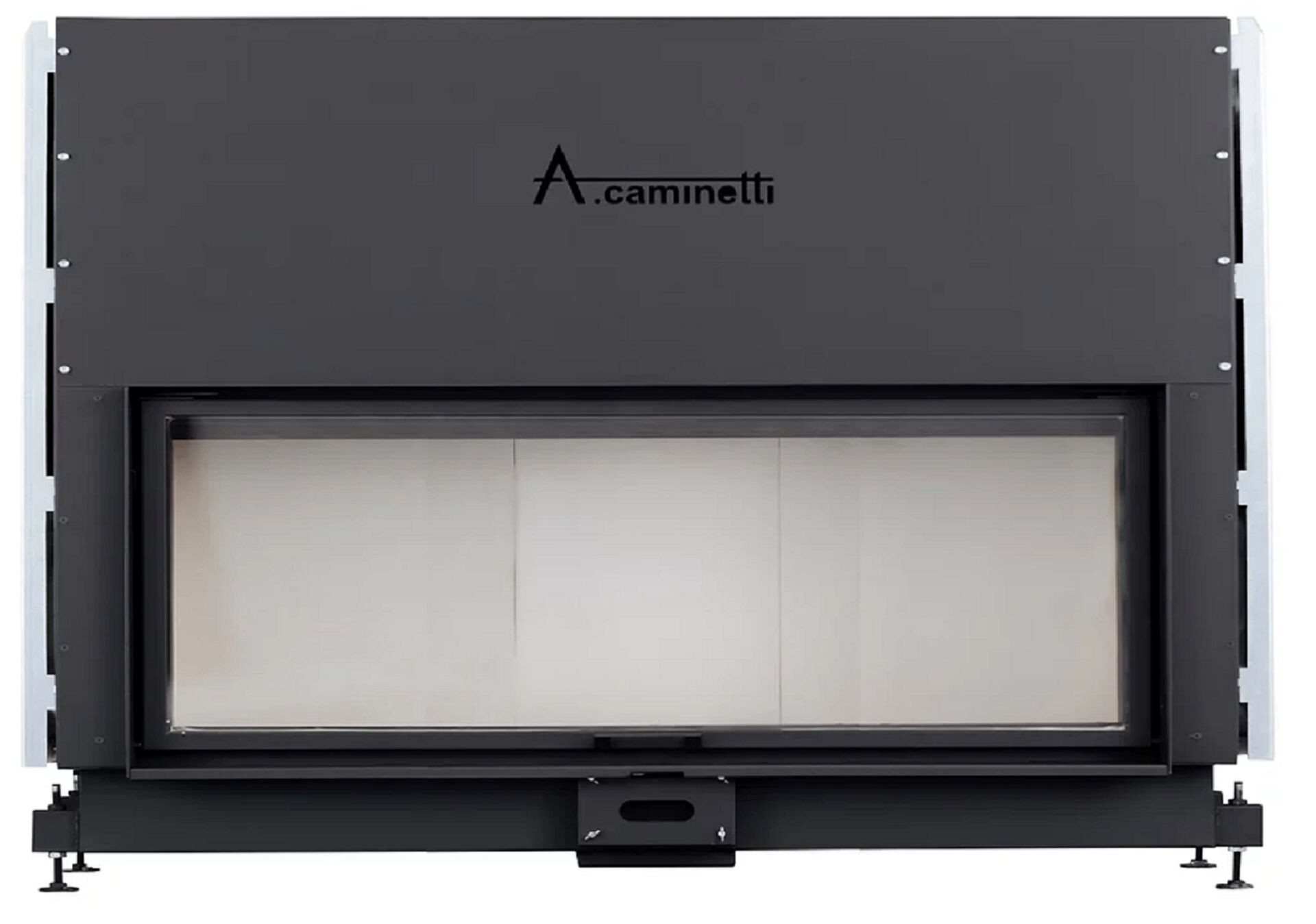 A.Caminetti Asansörlü Çelik Şömine Haznesi Flat 180 x 50 cm