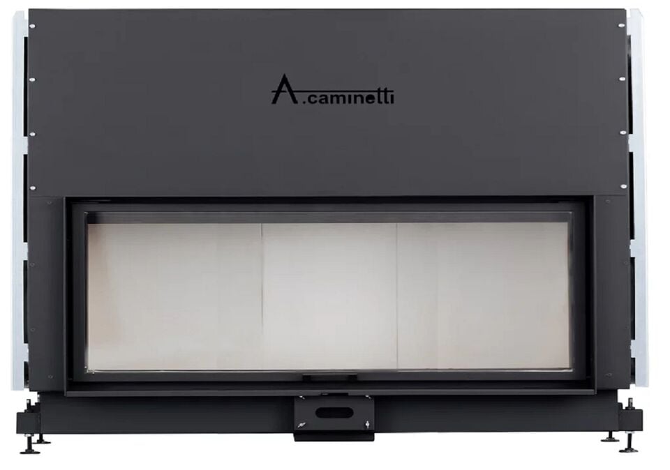 A.Caminetti Asansörlü Çelik Şömine Haznesi Flat 180 x 50 cm