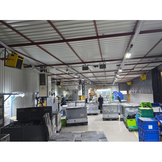 Mira EH-15 Elektrikli Fanlı Isıtıcı, 15kW