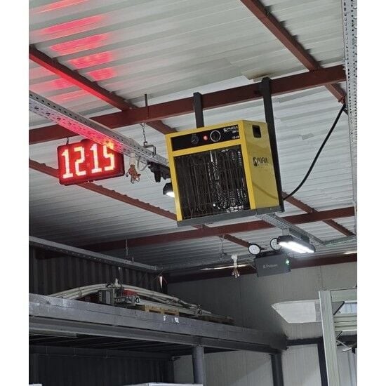 Mira EH-15 Elektrikli Fanlı Isıtıcı, 15kW