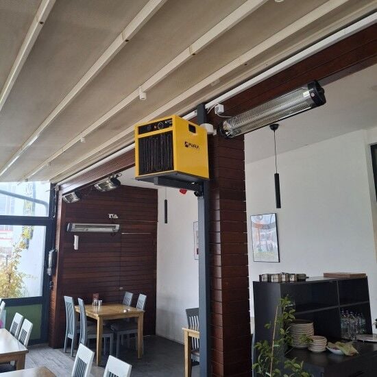 Mira EH-15 Elektrikli Fanlı Isıtıcı, 15kW