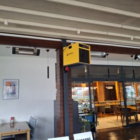 Mira EH-22 Elektrikli Fanlı Isıtıcı, 22kW
