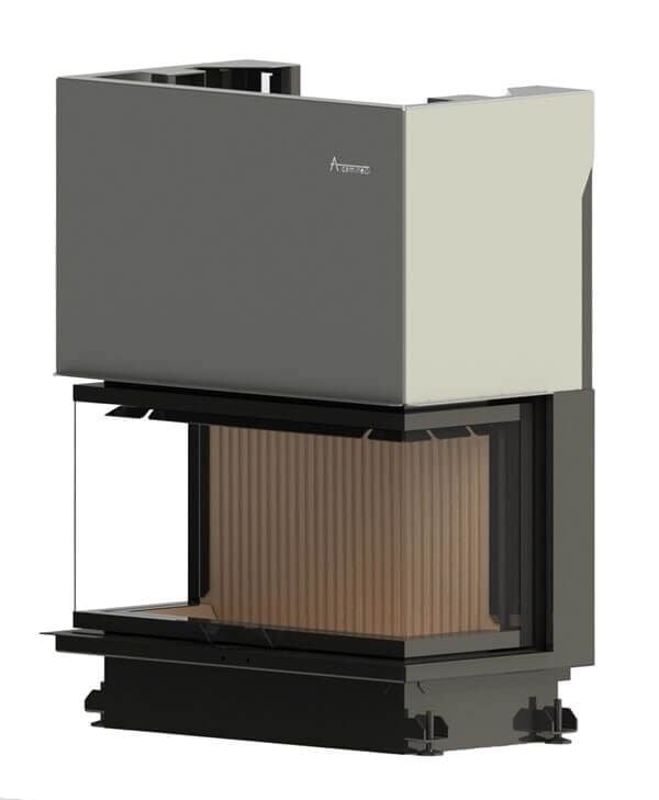 A Caminetti Crystal Şömine haznesi 90 Eco 3 Açık