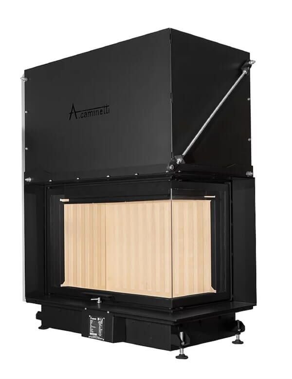 A Caminetti Quattro Şömine Haznesi 90 Sağ Açık