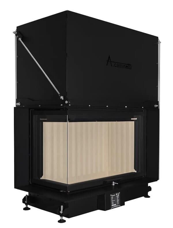 A Caminetti Quattro Şömine Haznesi 90 Sol Açık