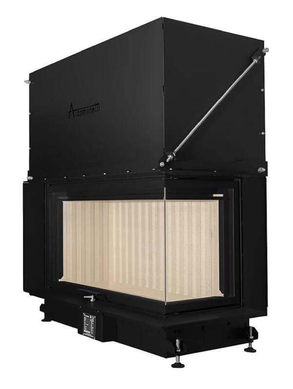 A Caminetti Quattro Şömine Haznesi 100 Sağ Açık