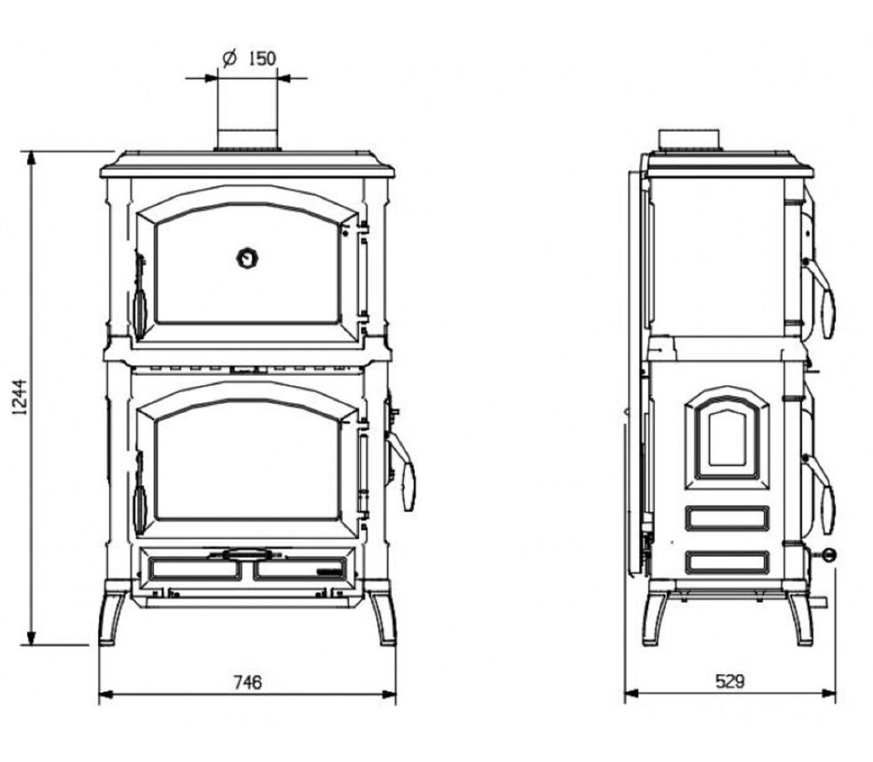La Nordica Isotta Forno Evo 16 Kuzine 3002440