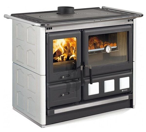 La Nordica Rosa XXL 16 Döküm Kuzine Soba Mailoica Beyaz 3003721