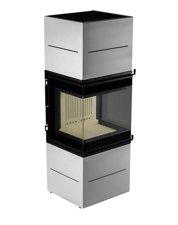 A Caminetti Scandinavian Şömine 50 WH Beyaz