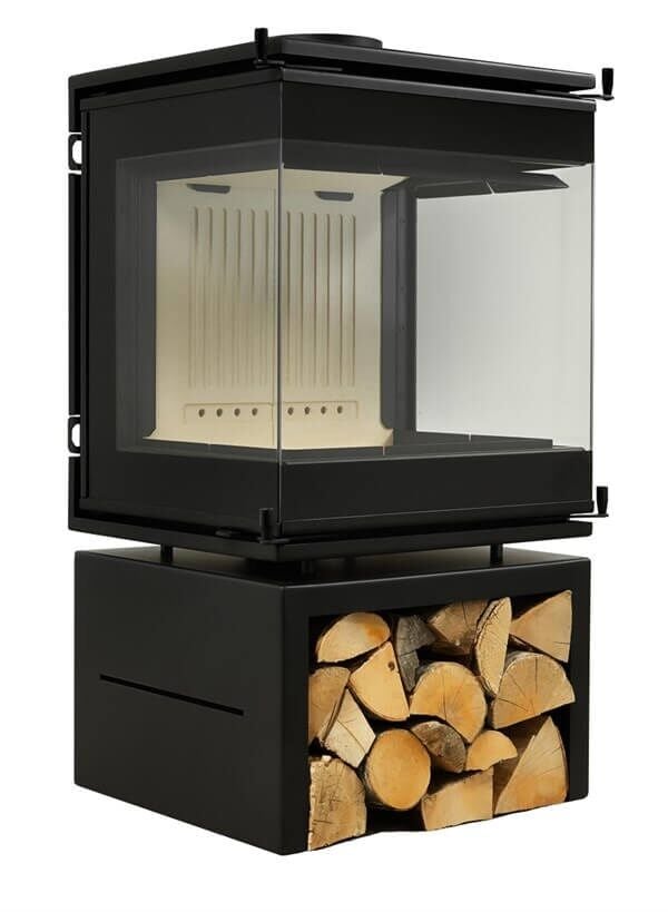 A Caminetti Scandinavian 50 Şömine 3 Açık